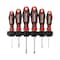 Intertool 6 pcs Screwdriver Set, Phillips & Slotted, Wall Mount Rack VT08-3436 - alternate 1